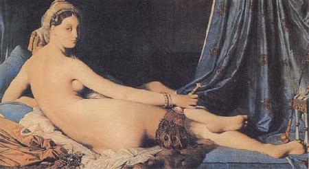 Jean-Auguste Dominique Ingres The Great Odalisque (mk35) oil painting image